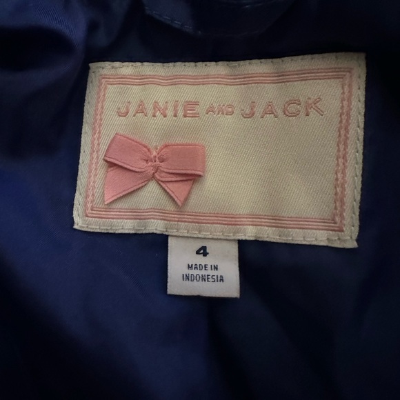 Janie and Jack Tweed Jacket - Picture 3 of 6